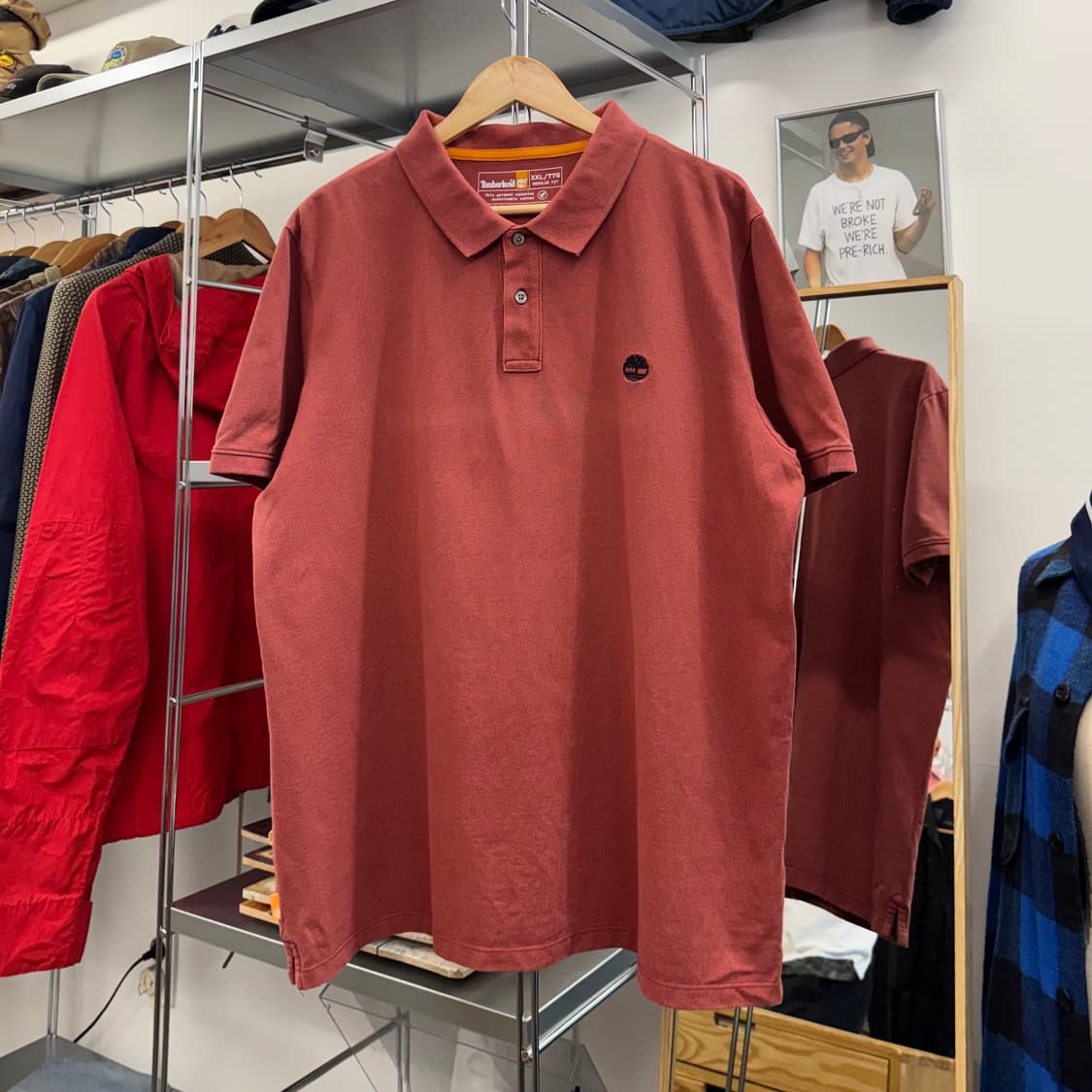 팀버랜드 빈티지 카라 티셔츠 (2XL)  상품이미지3