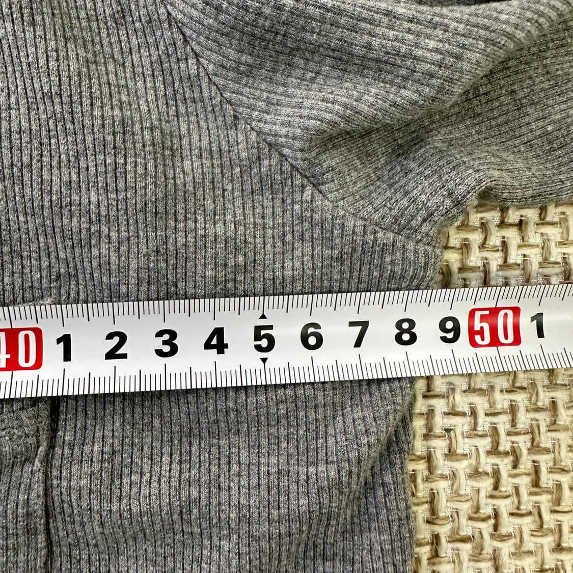 S 여성용 그레이 긴팔티 0326D 상품이미지5