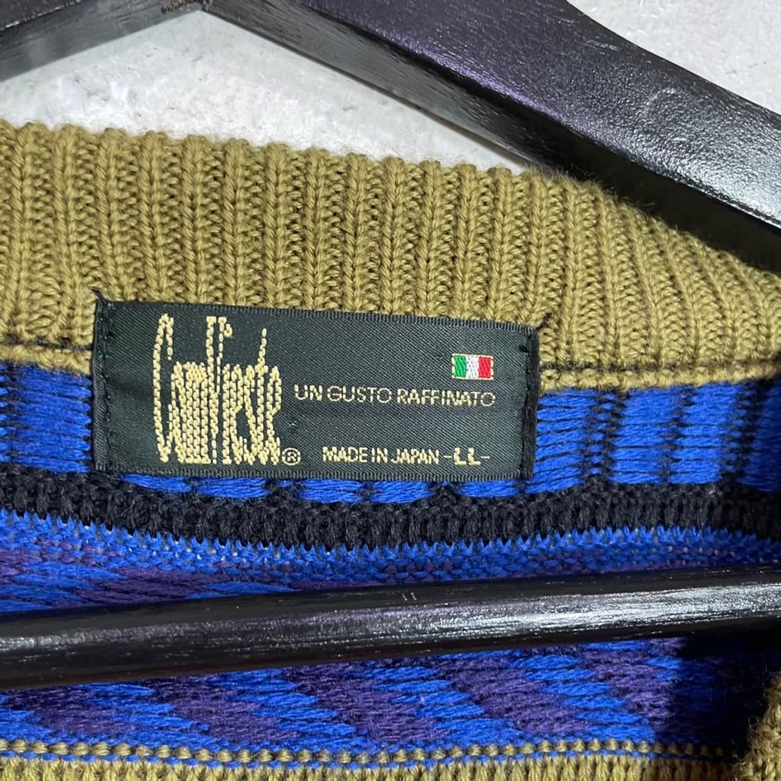 빈티지 에스닉 패턴 니트 상품이미지5