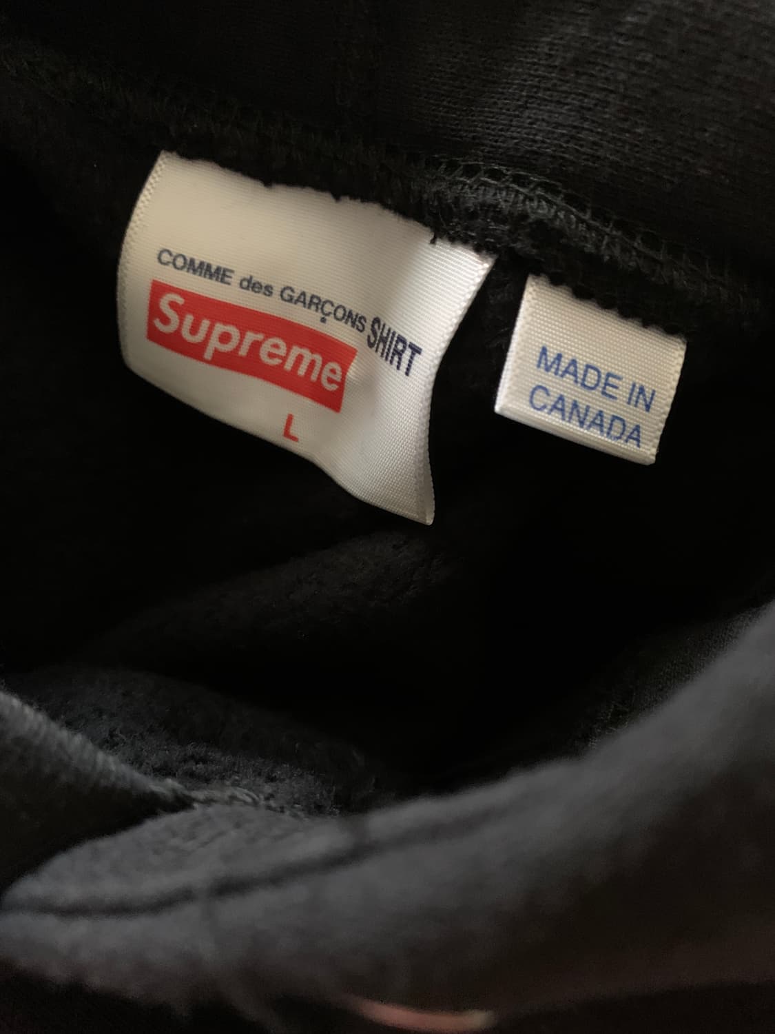 슈프림x꼼데가르송 셔츠 박스 로고 후드와 베트멍 볼캡 일괄 판매합니다 상품이미지5