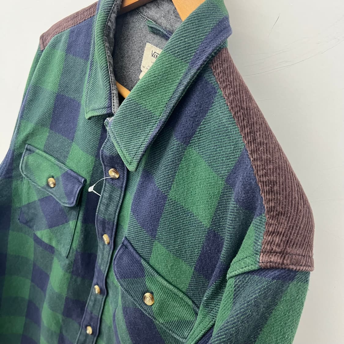 Vans 반스 체크 셔츠 남L 상품이미지6