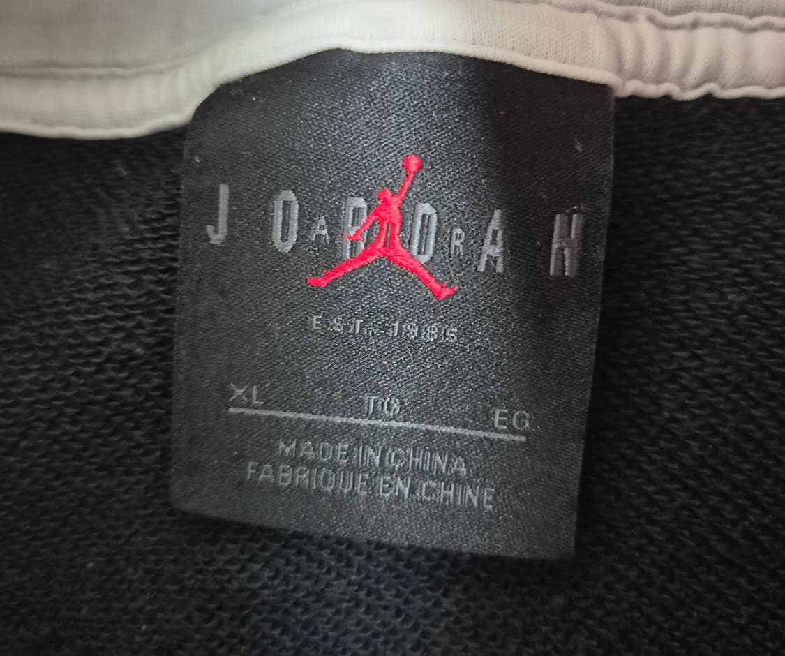 조던 배색 후드티 상품이미지2