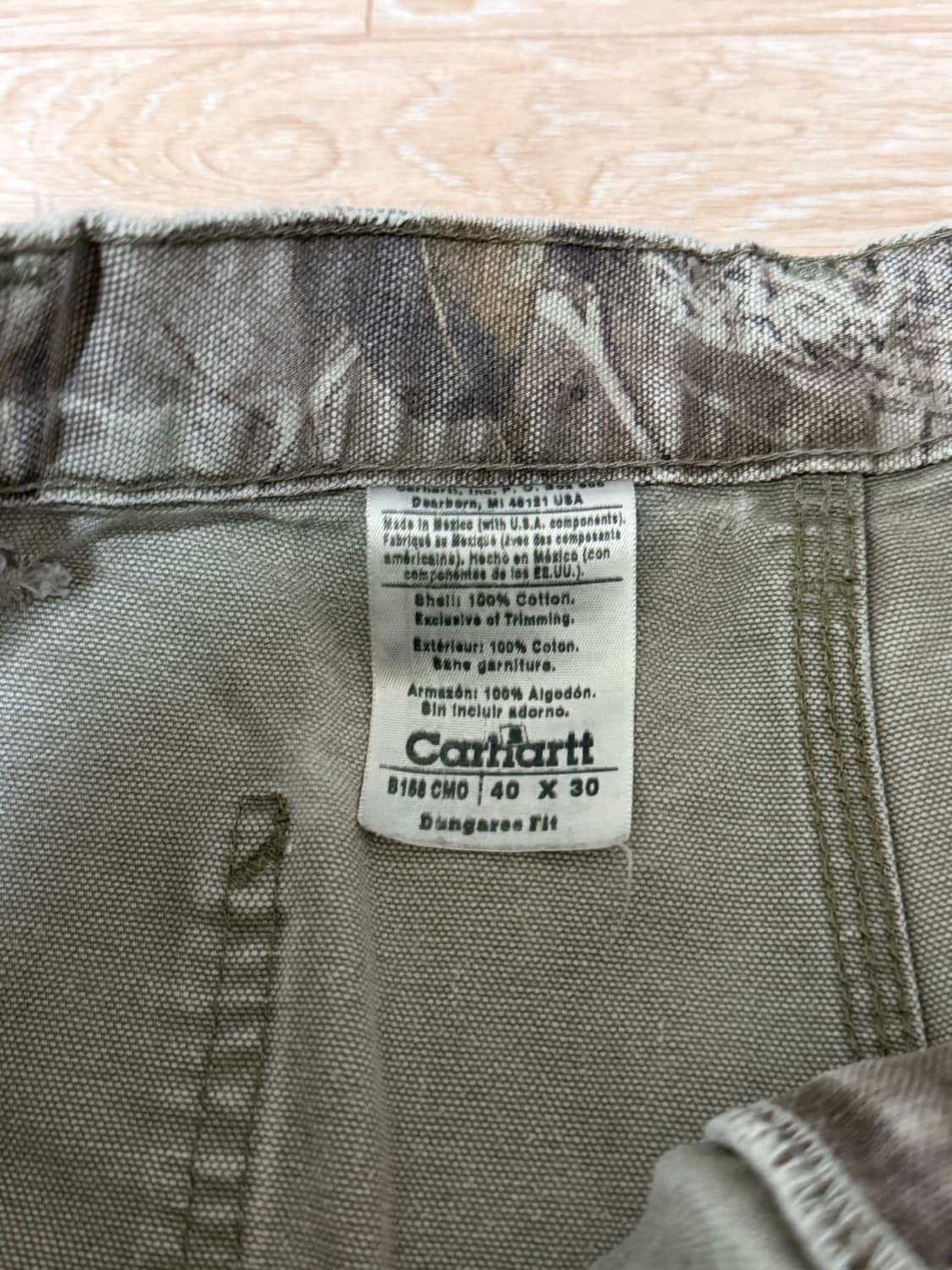 칼하트 싱글니 리얼트리 B158 상품이미지2