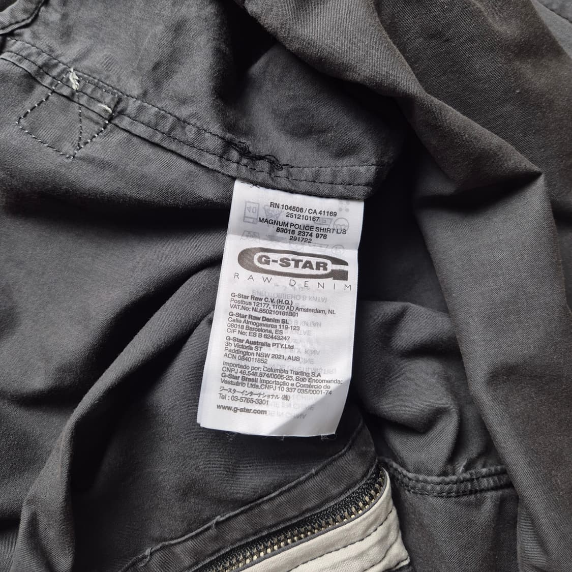 [M] 지스타로우 집업셔츠 상품이미지9