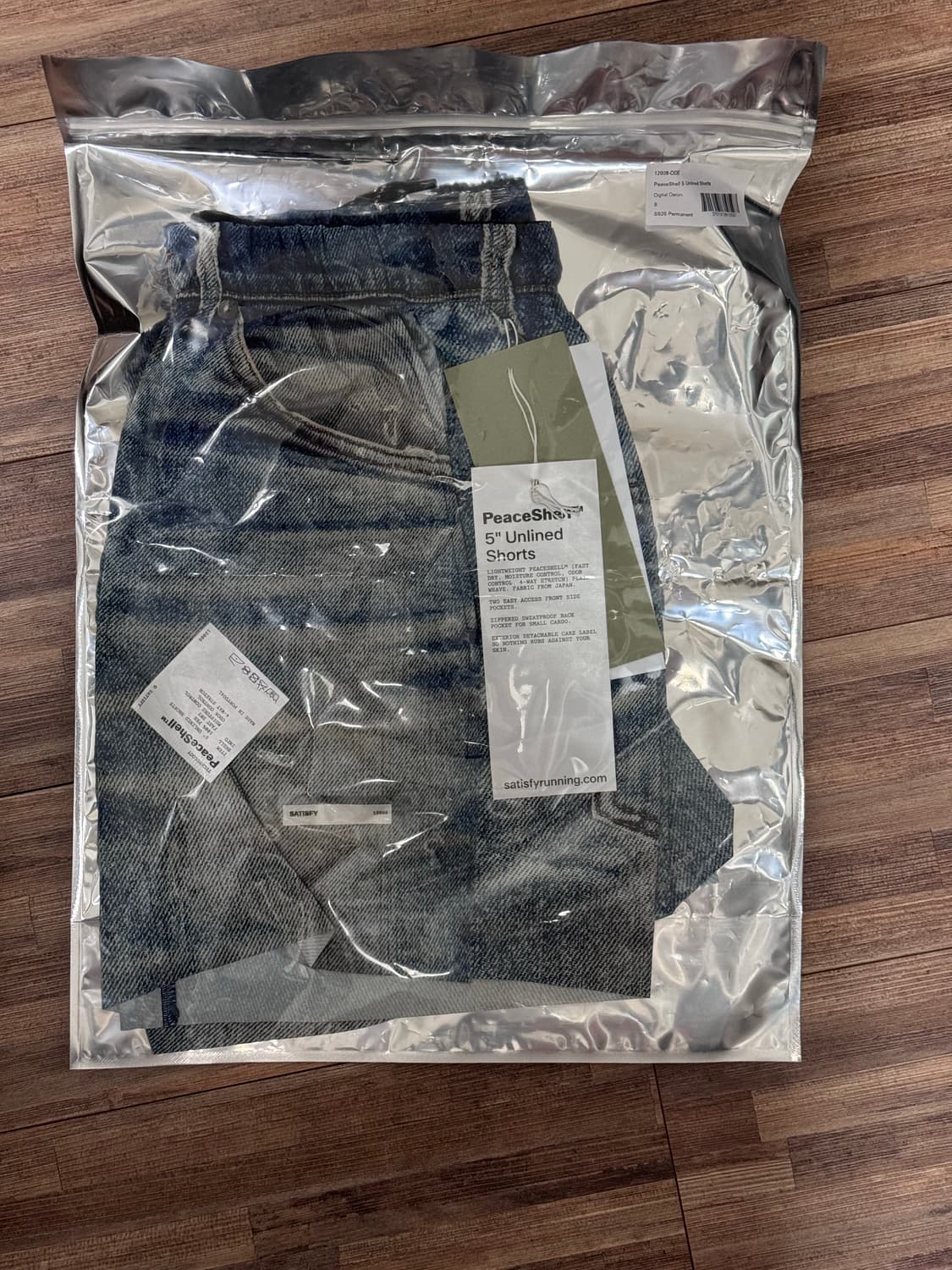 satisfy 새티스파이 peaceshell denim 5인치 상품이미지1