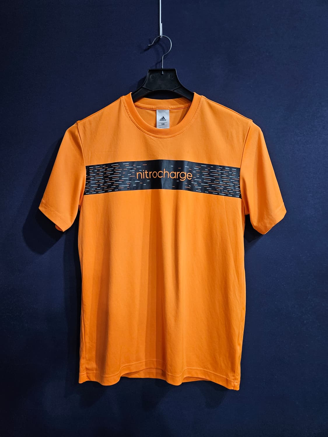 아디다스 nitrocharge 오렌지 남성 슬림핏 100~105 반팔티  상품이미지1
