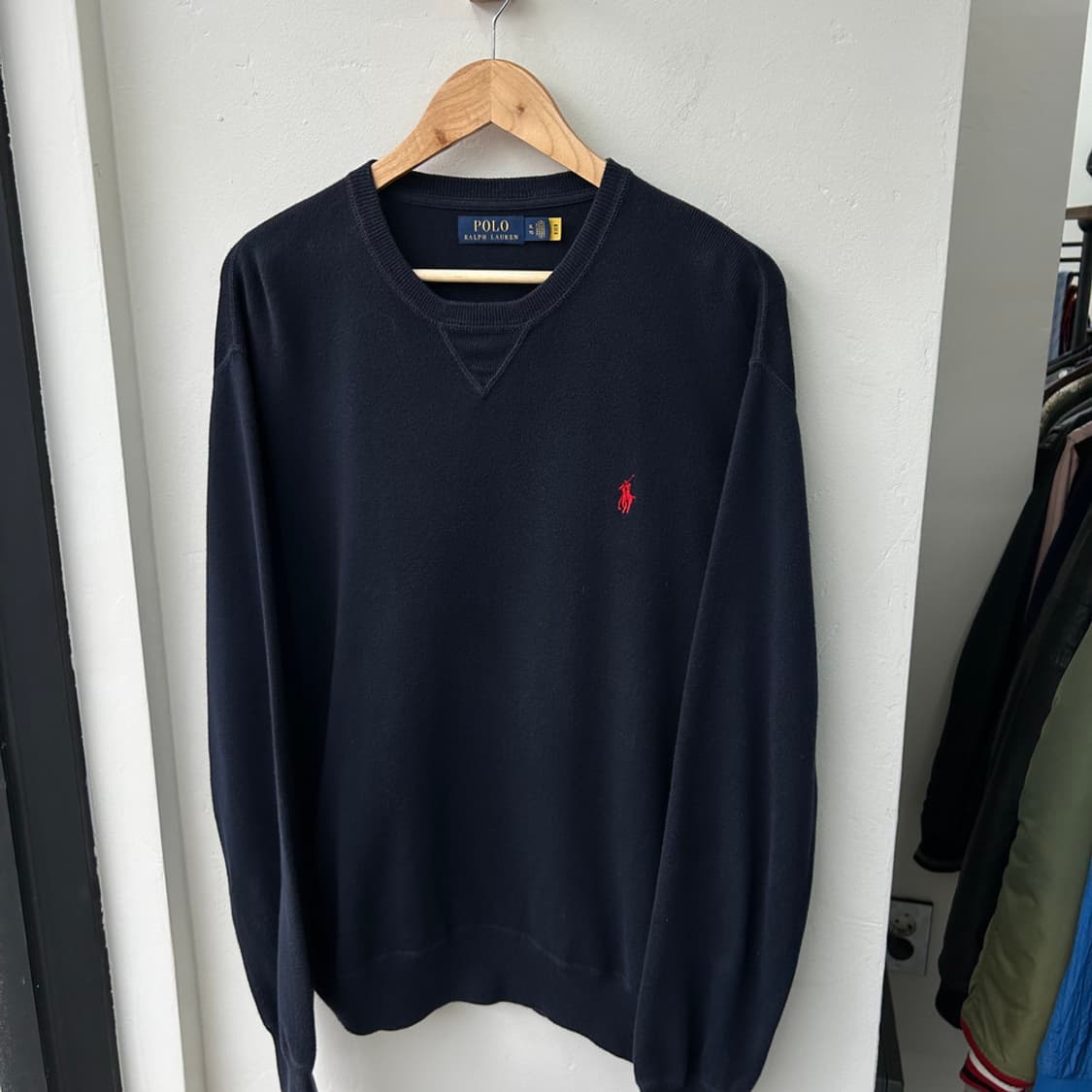 16589 - 폴로 랄프로렌 네이비 니트 상품이미지2