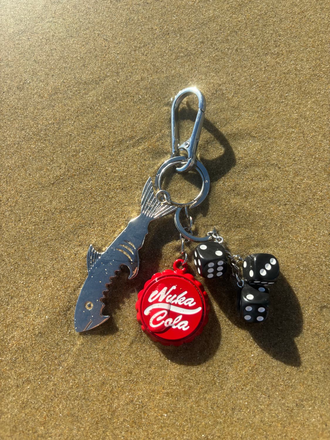 병따개 coke shark dice 키링 상품이미지1