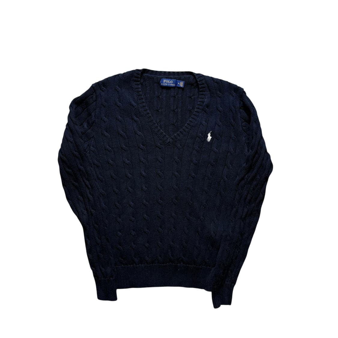 폴로 여성용 꽈배기 니트 상품이미지1