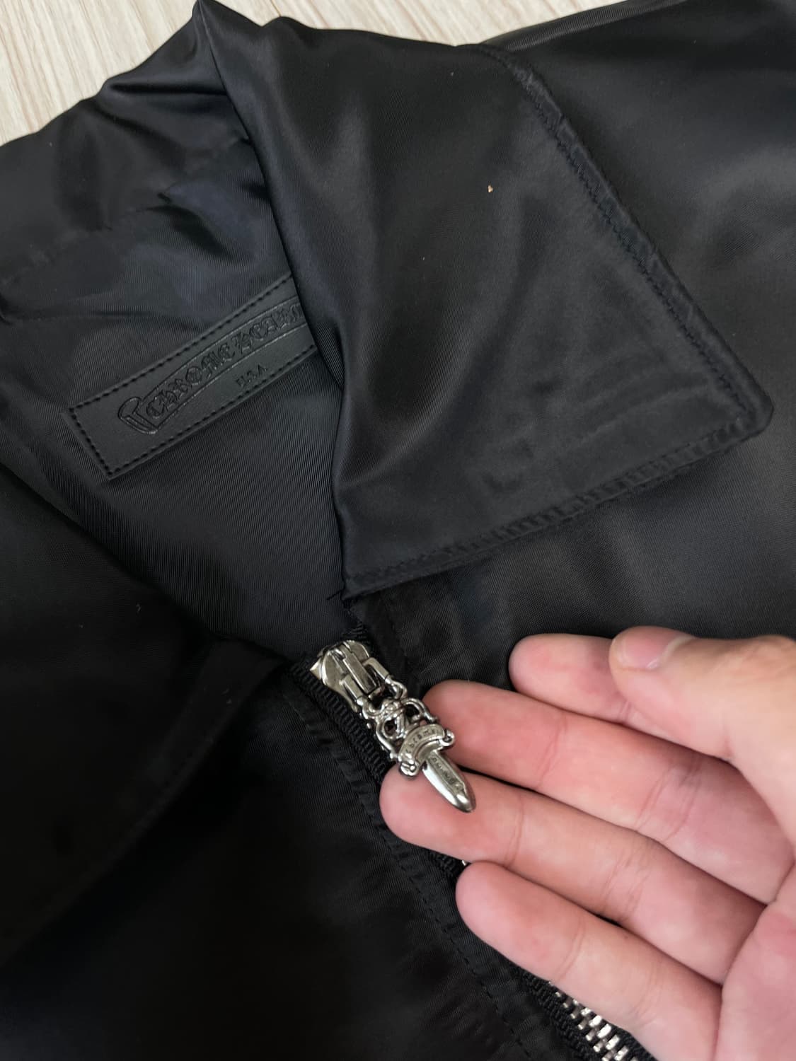 [새상품] 크롬하츠 트리플로고 나일론 푸퍼 패딩 상품이미지7