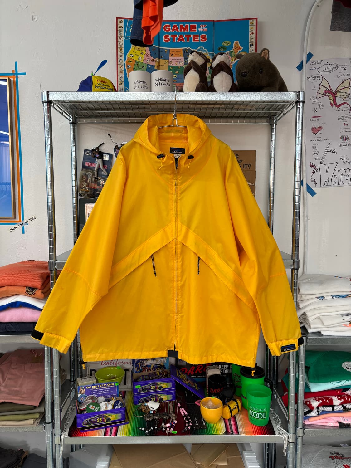90s L.L.Bean Rain Coat  상품이미지1