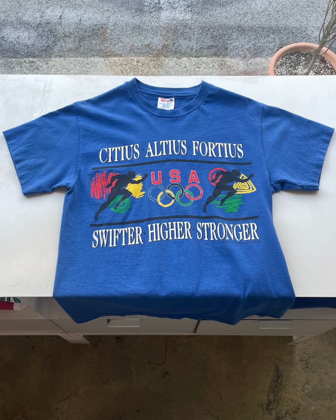 90’s USA Atlanta olympic T-shirt  상품이미지4