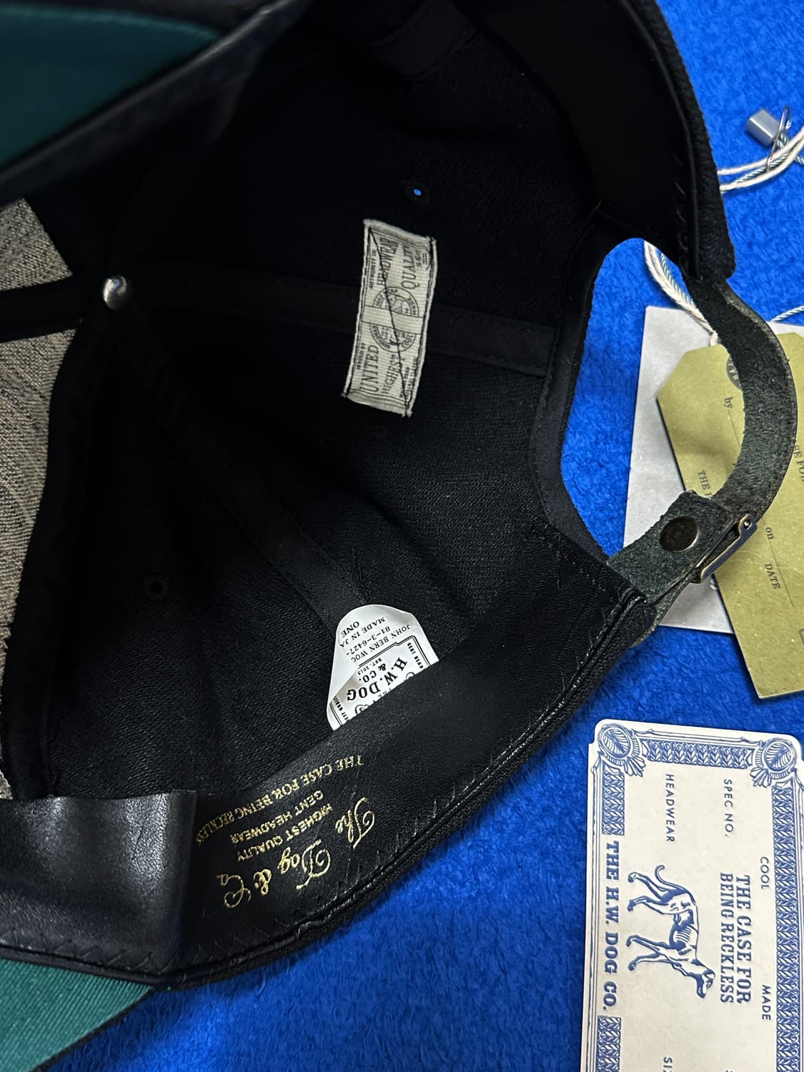 도그앤코 베이스볼 캡 블랙 상품이미지3