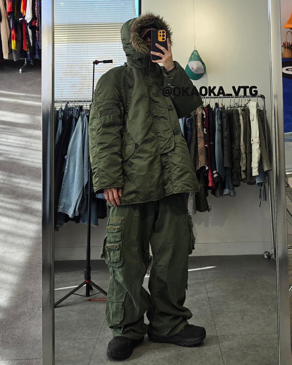 90's alpha industries N-3B 상품이미지3