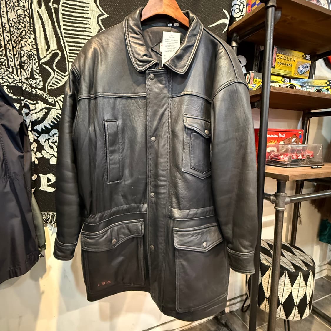 [NO.9] Fila 필라 하프 레더 자켓 상품이미지3