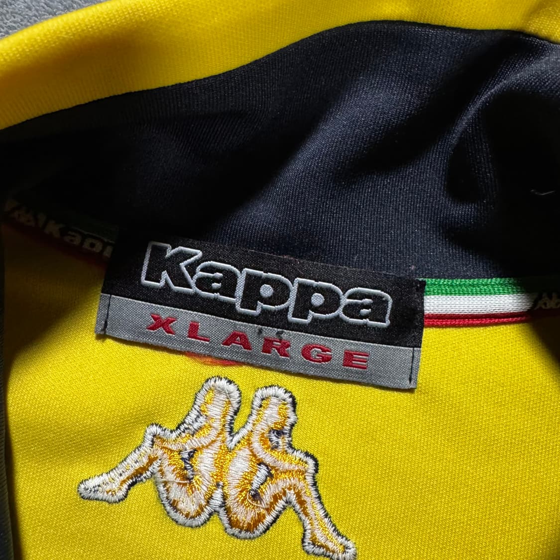 카파 이탈리아 져지 트랙탑 엘로우  상품이미지5