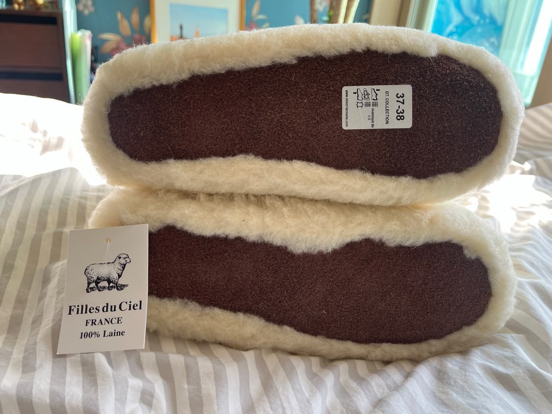 filles du ciel 양털 실내화(37-38) 상품이미지2