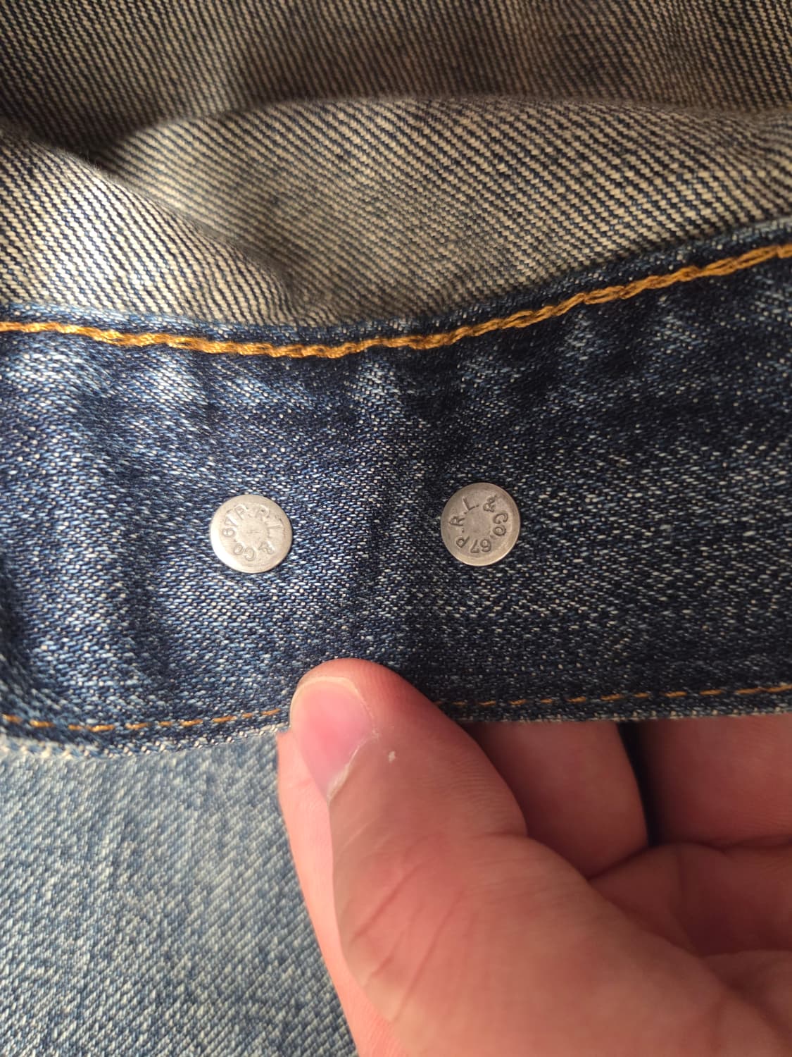 폴로 데님 트러커 자켓 XL 상품이미지7