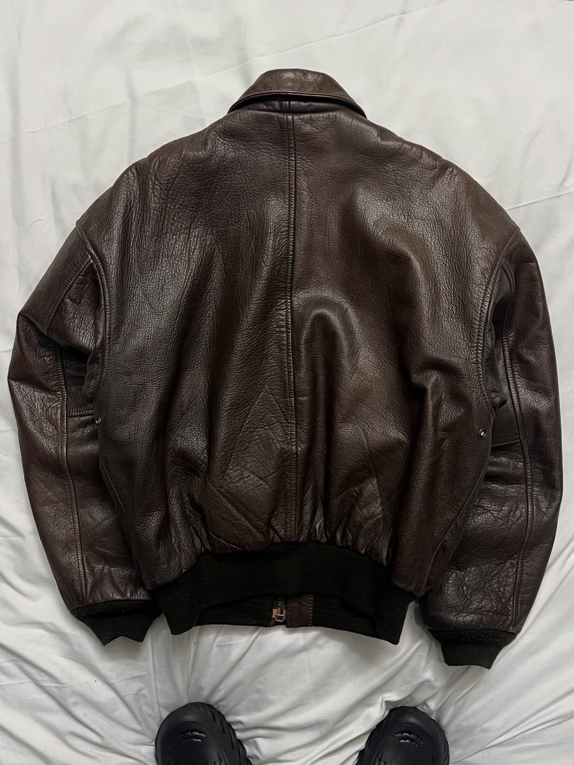 아비렉스 A-2 가죽자켓 상품이미지2