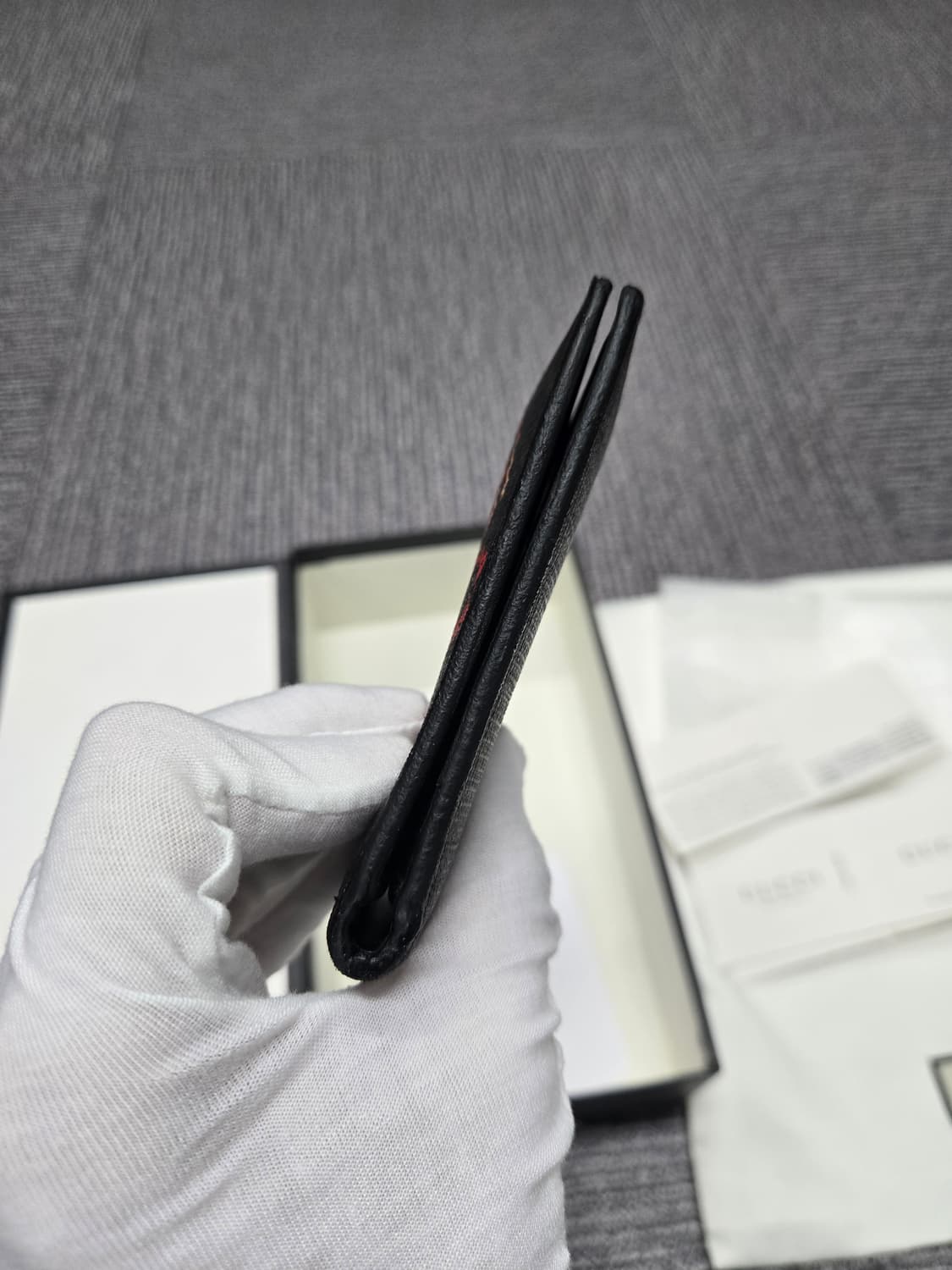 [특가][정품]구찌 레드 울프 반지갑 상품이미지4