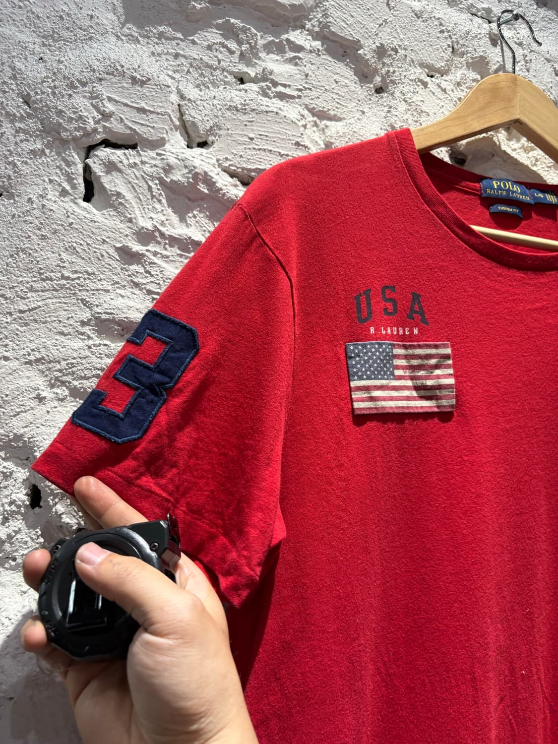 폴로 빅포니 USA 성조기 반팔 티셔츠 상품이미지2
