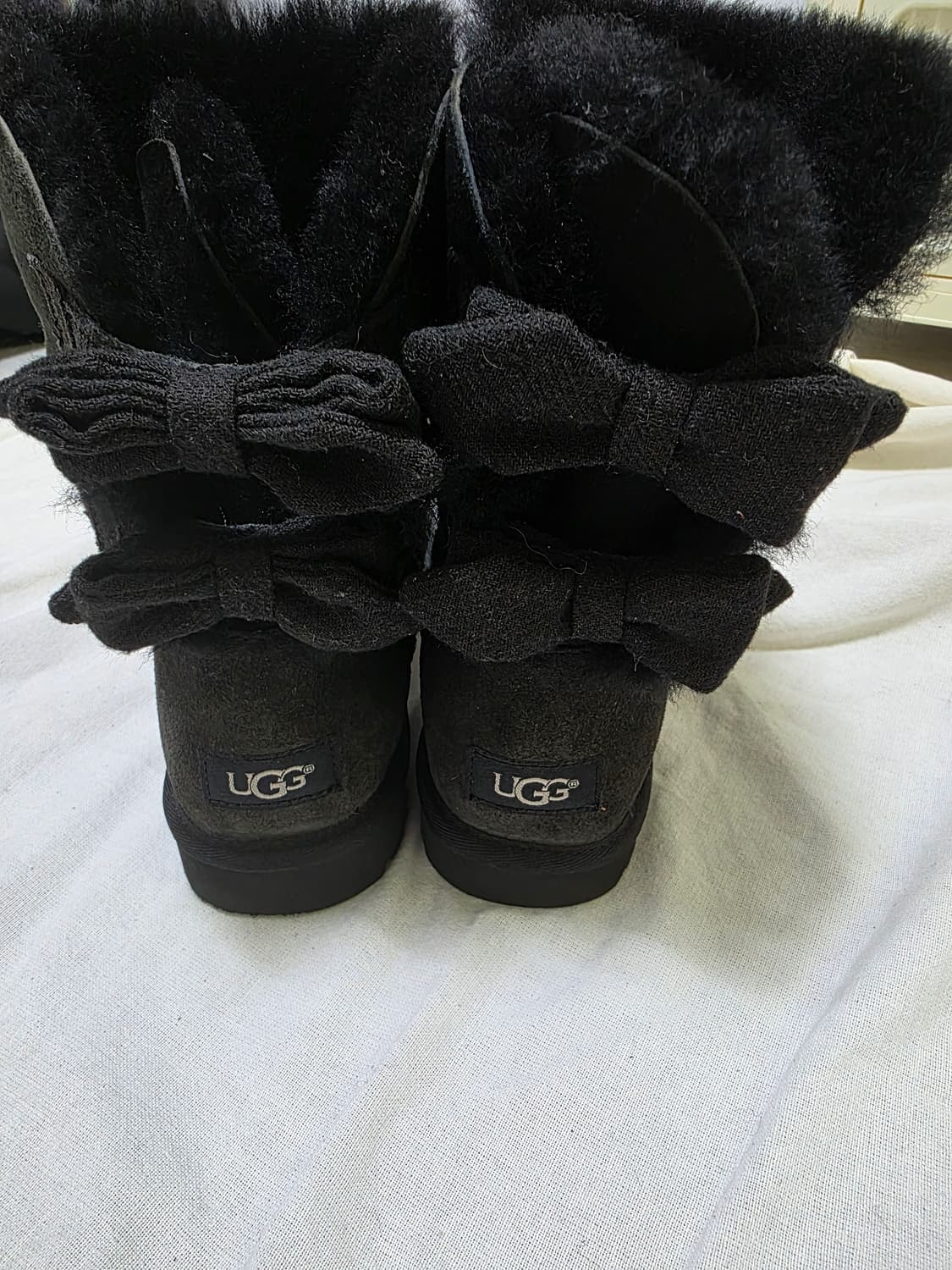 미국 어그 베일리 보우 블랙 7(240) / 보관만 한 새제품 상품이미지4