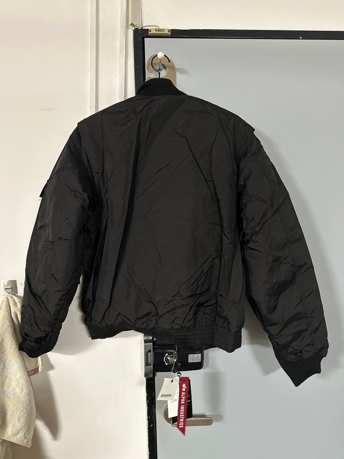 CDG 알파인더스트리 리버시블 웹자켓 XL 새상품 상품이미지4