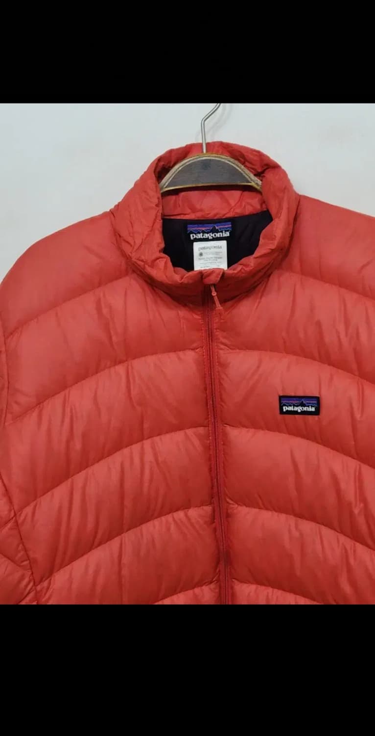 (XL) 파타고니아 거위털 패딩점퍼 주황 구스다운 자켓  상품이미지2