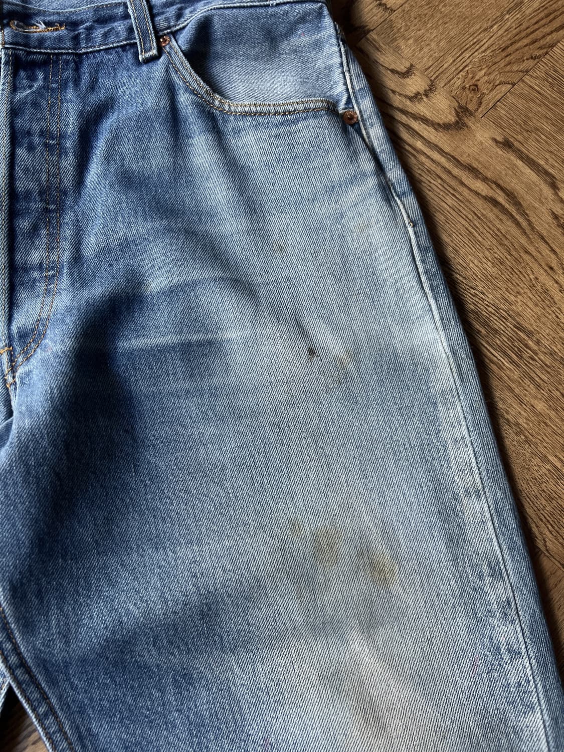 [36]리바이스 501XX 빈티지 워싱 데님 팬츠 상품이미지6