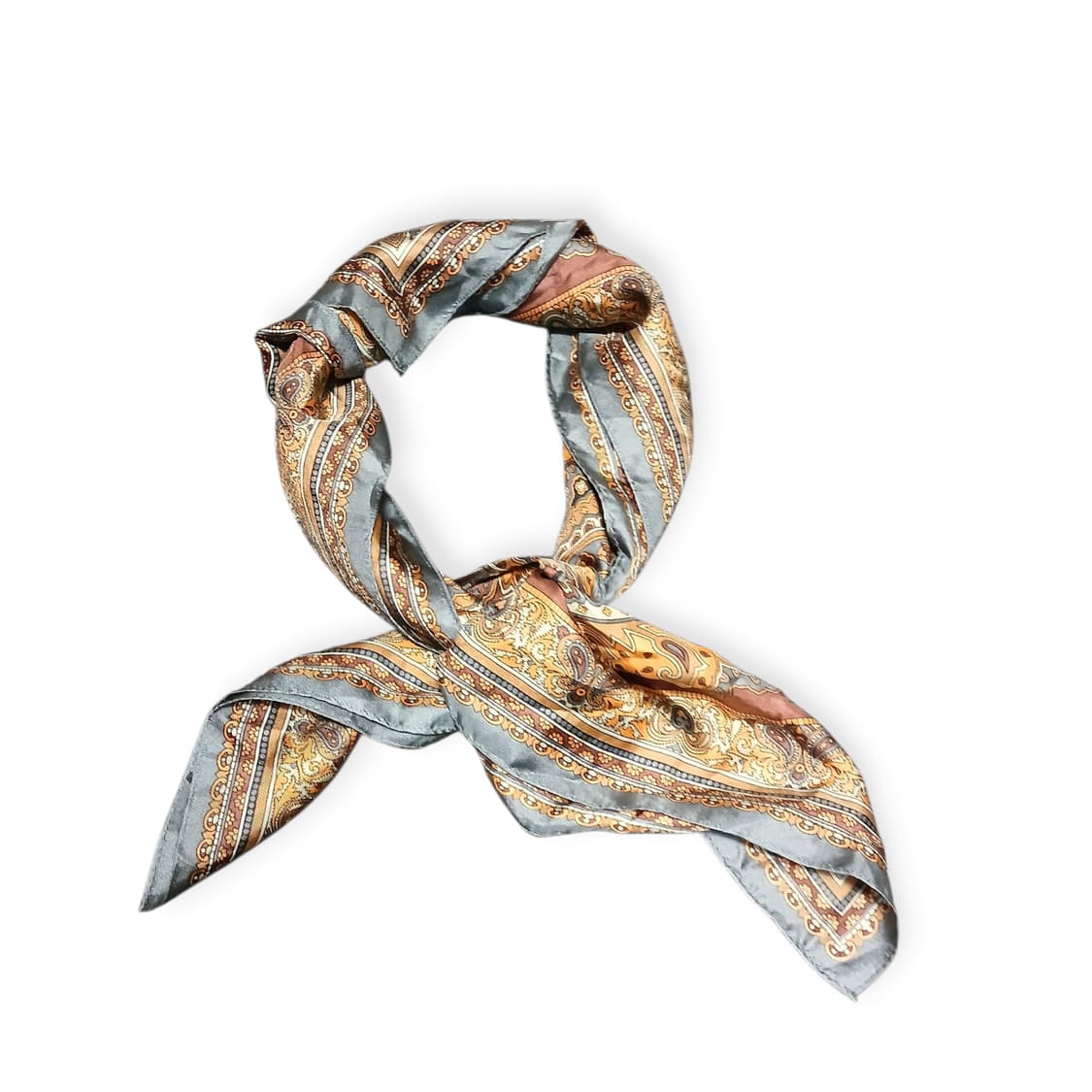 반다나 에스닉 실크 스카프  상품이미지1
