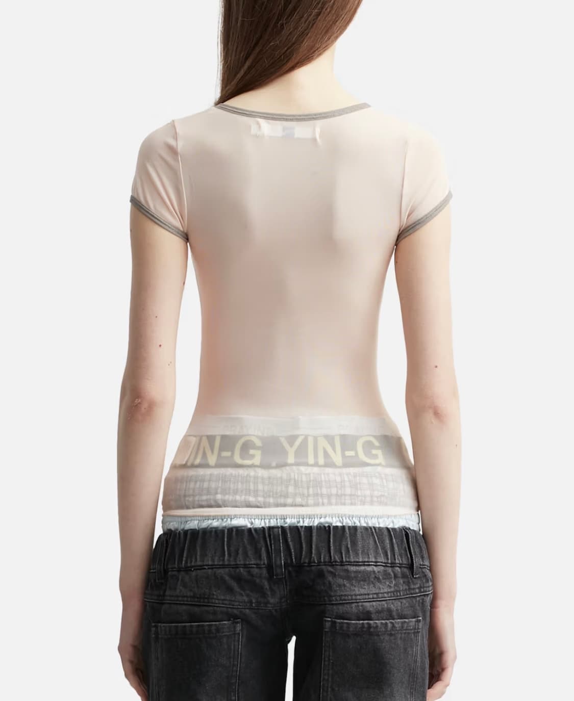 Praying CAN'T TRUST WOMEN SHEER TOP 상품이미지3