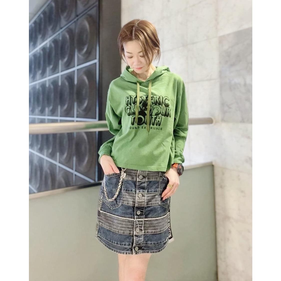  HYSTERIC GLAMOUR HG Youth Short Hoodie 상품이미지5