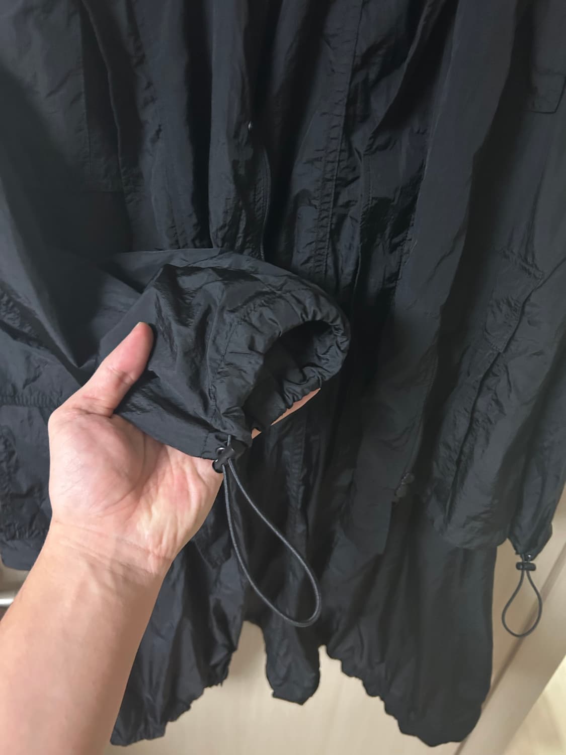 준지 컬렉션 나일론 레이어드 파카 상품이미지6