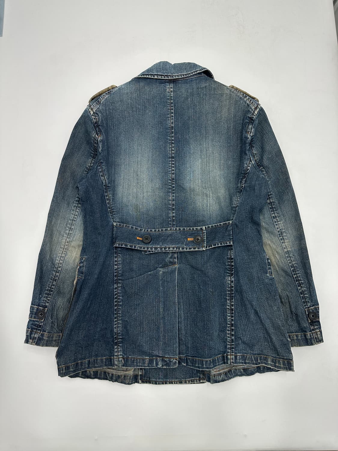 버버리 여성 데님 트렌치 코트 상품이미지2