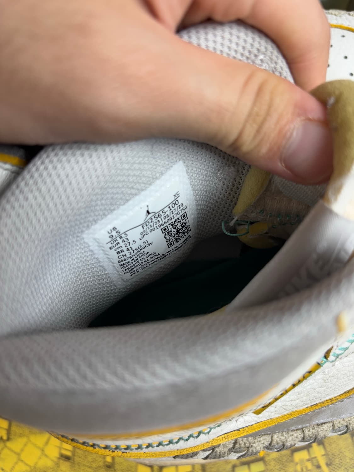 조던 유니온 x 베피스 뷰티 서플라이 x 에어 조던 1 ‘서머 ’96’ 상품이미지4