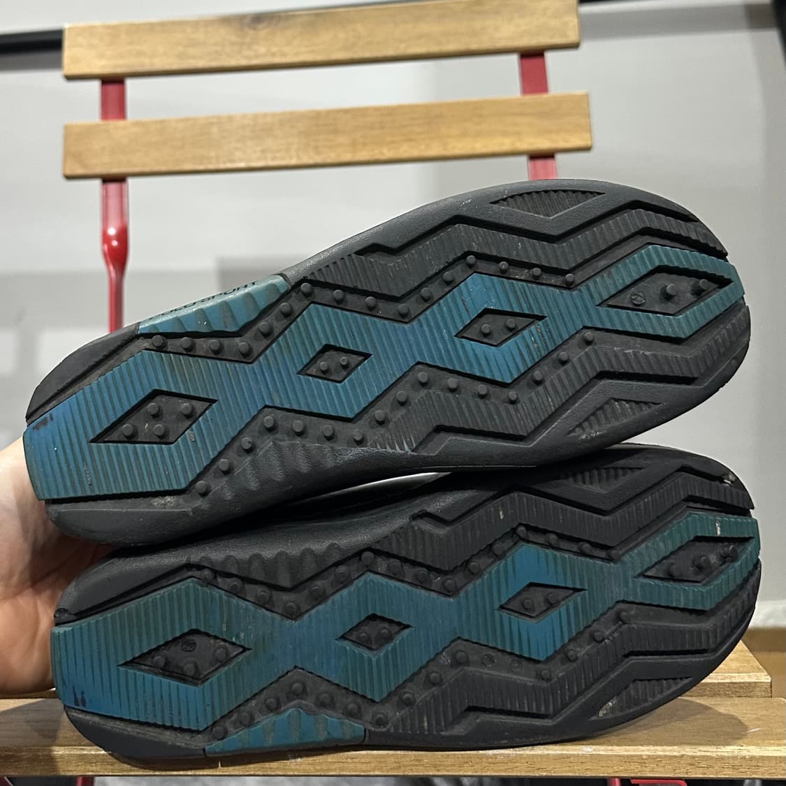 US7.5) 260 폴로스포츠 90s 뮬 남성 남자 슬립온 시어링 블랙 상품이미지6