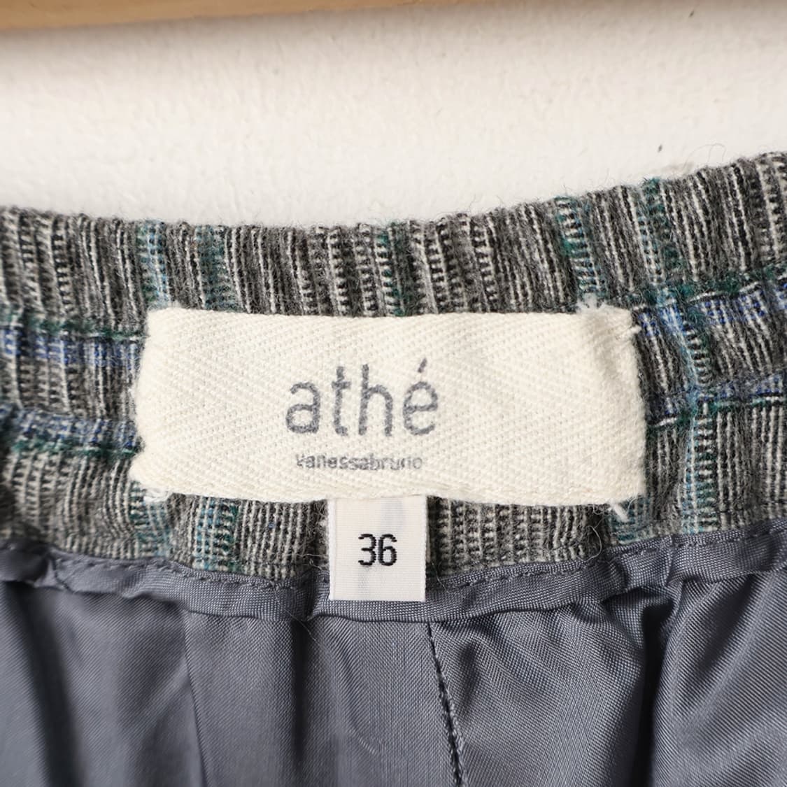 26/아떼 바네사브루노 체크 밴딩 팬츠 상품이미지6