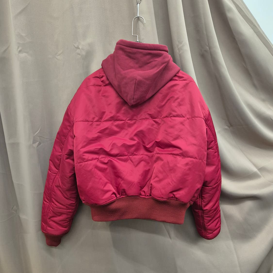 알파인더스트리 리버서블 후드 ma-1 봄버 점퍼 S 상품이미지5