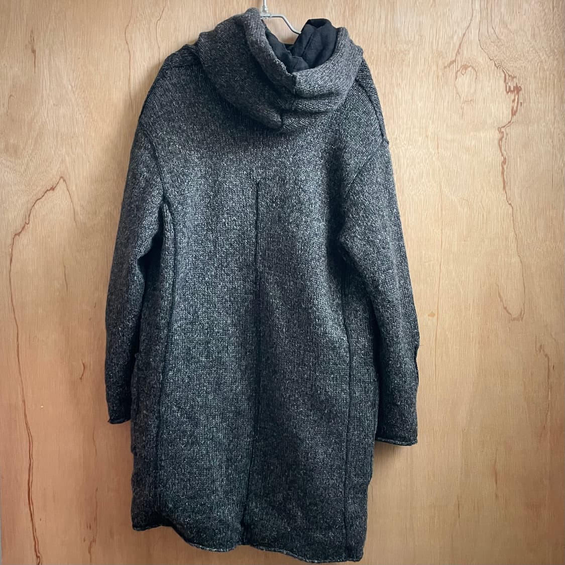 트랜짓 더블 레이어 니트 코트 상품이미지5