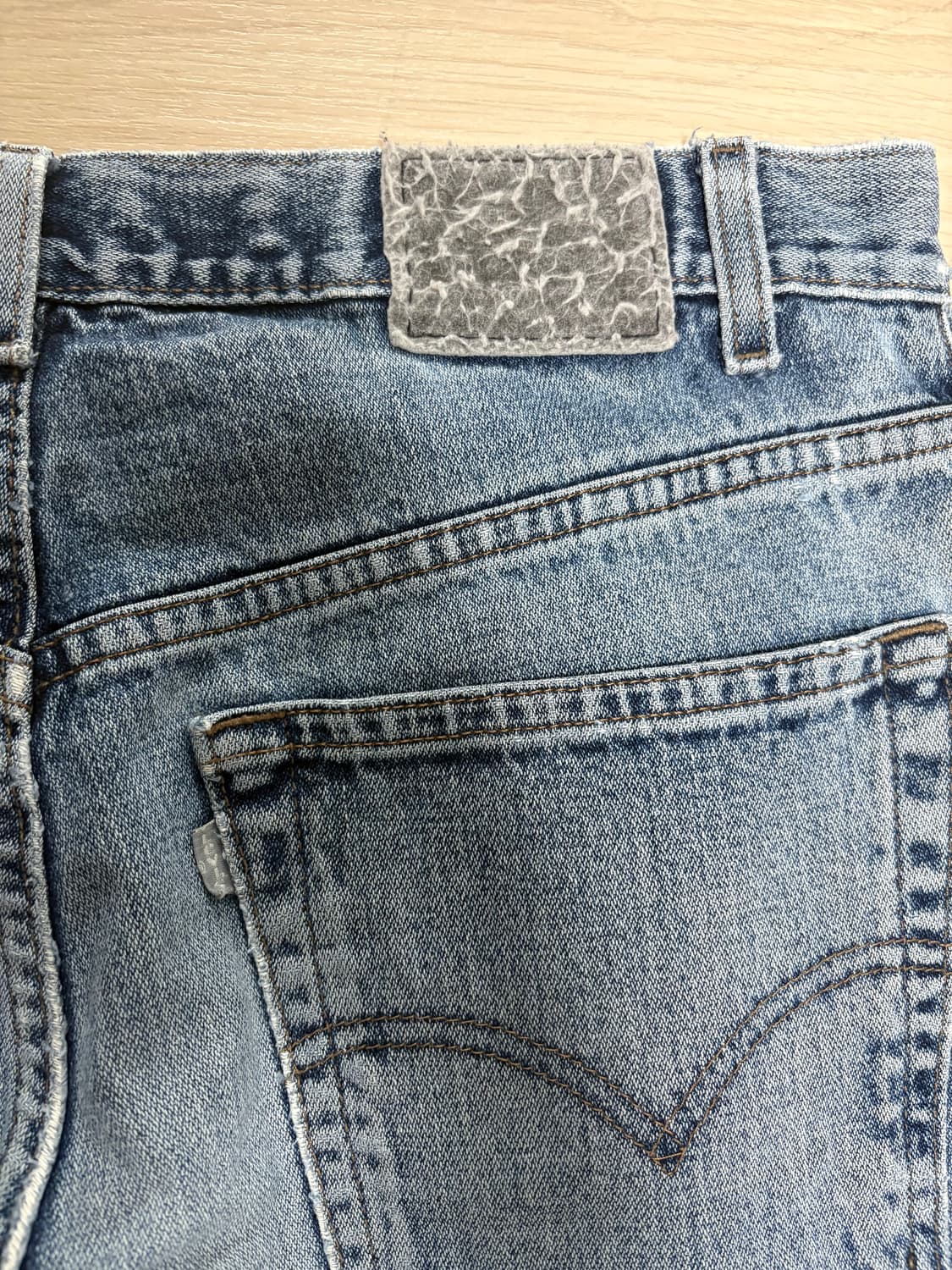 리바이스 실버탭 배기 34/34 (밑단 컷오프) 상품이미지3