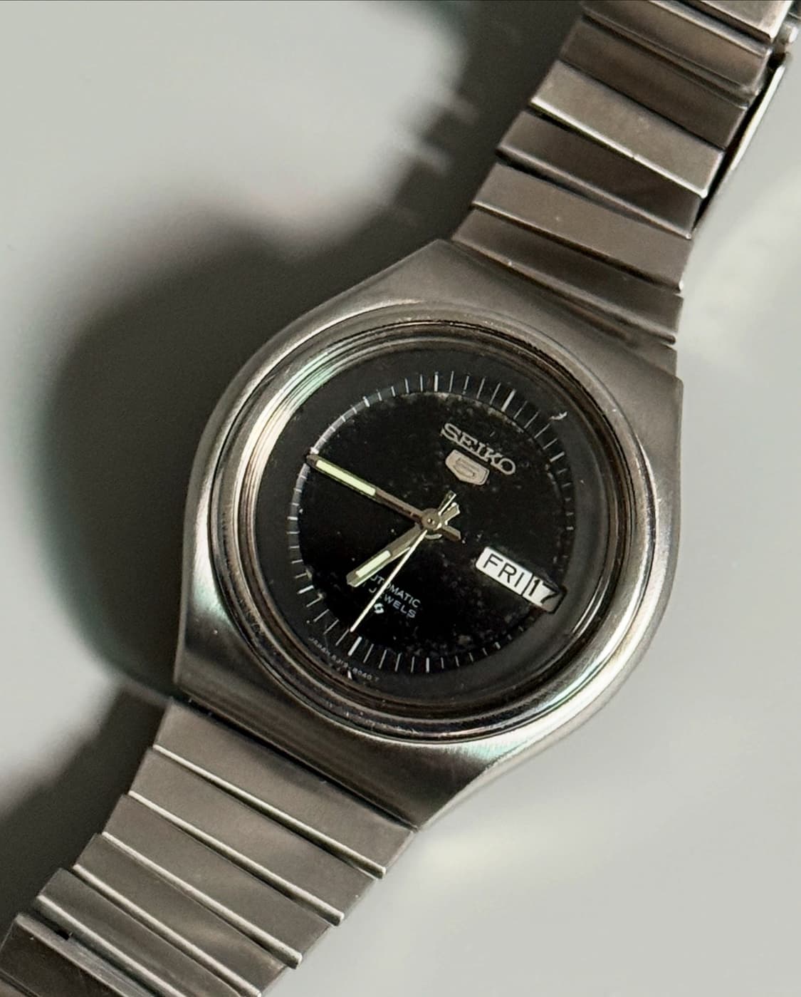 vintage SEIKO 5 Automatic metal watch 상품이미지2