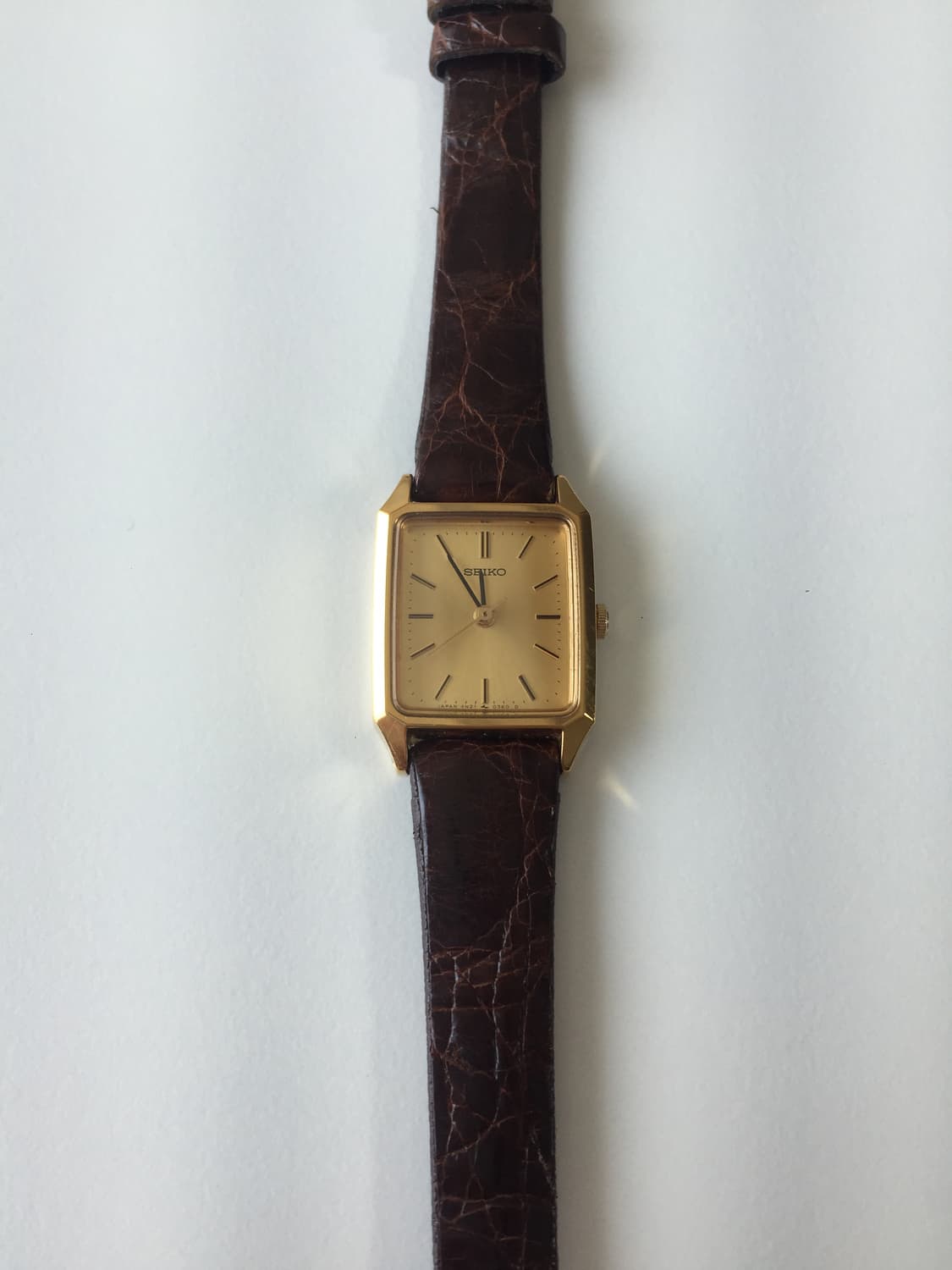 90s seiko tank gold quartz 상품이미지4