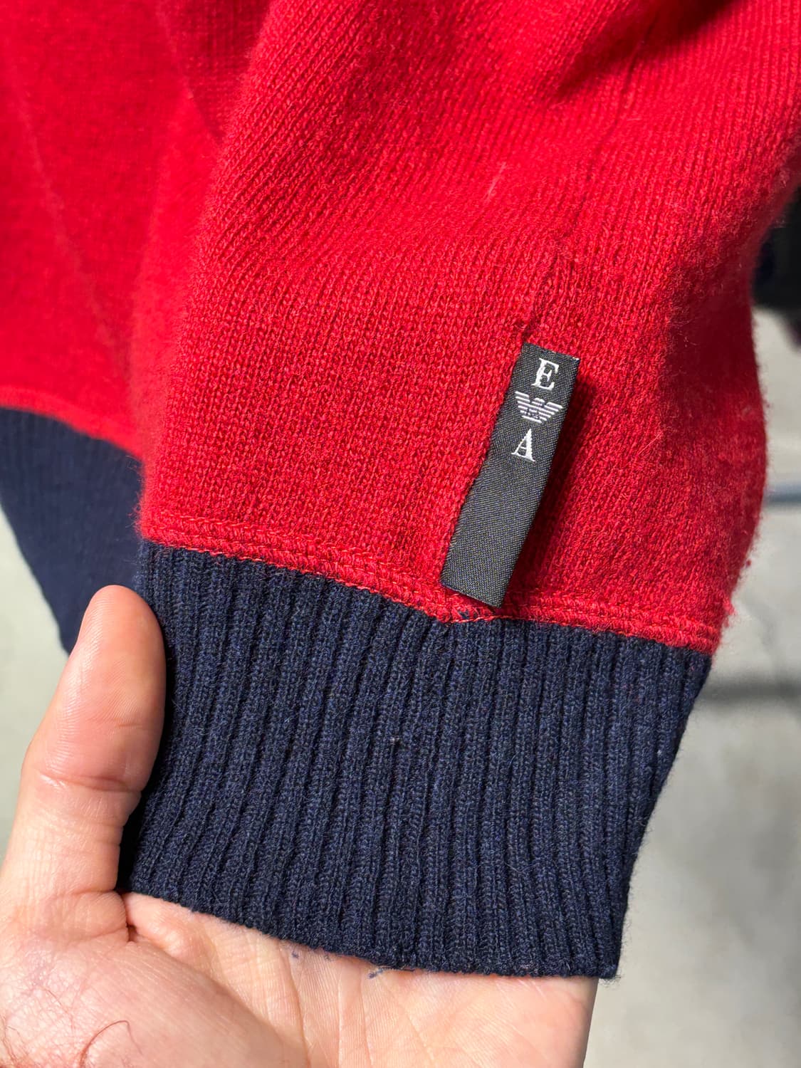 엠포리오 아르마니 레글런 니트 상품이미지7