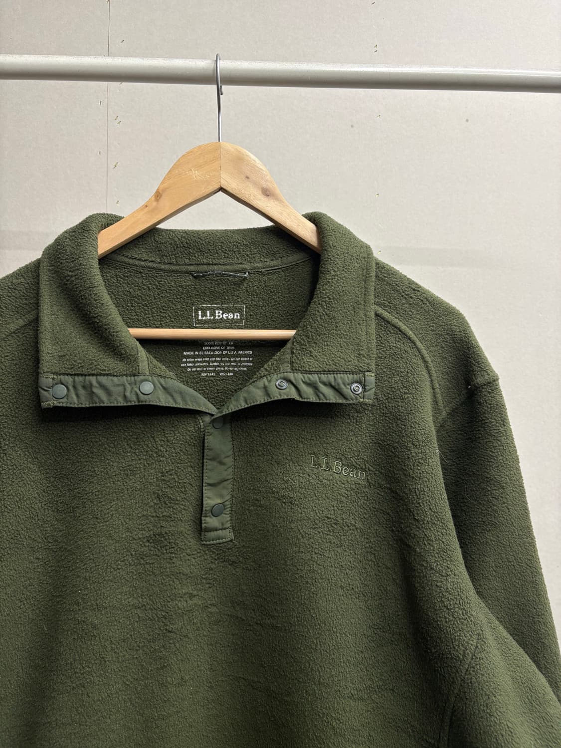 엘엘빈 플리스 아노락 상품이미지1