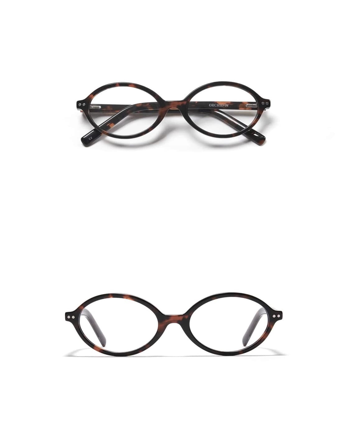 쓰리치얼스 ORCHID 01 REOPARD 블루라이트 차단 뿔테 안경 상품이미지4