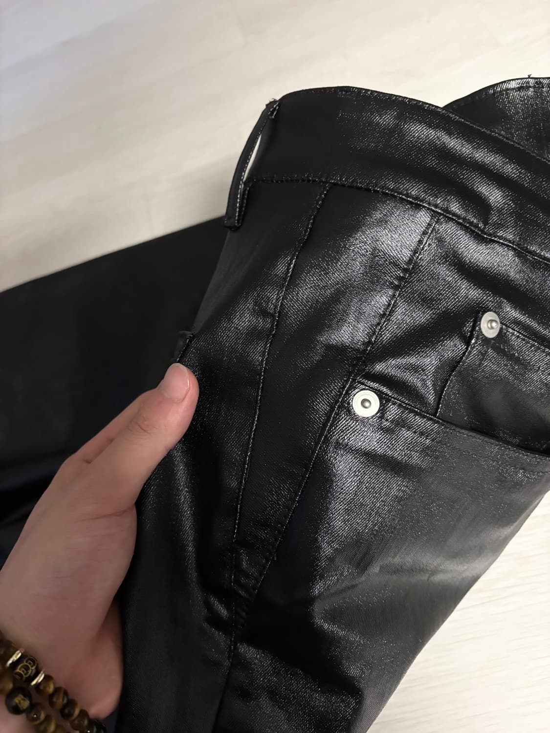 Rick Owens Bolan SCT Hollywood SS25 코팅 데 상품이미지3