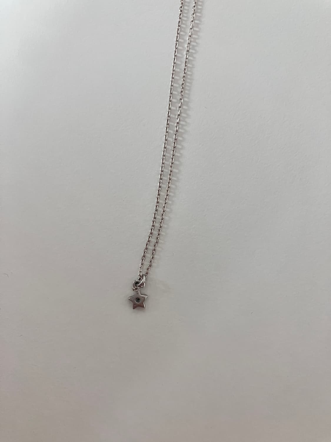 실버 별 큐빅 목걸이 상품이미지2