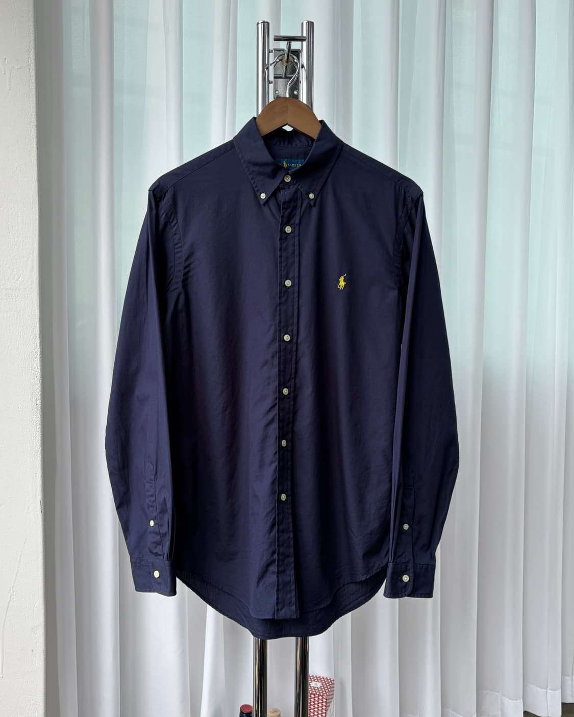 [M]폴로 랄프로렌 클래식 포플린 셔츠 navy 상품이미지4