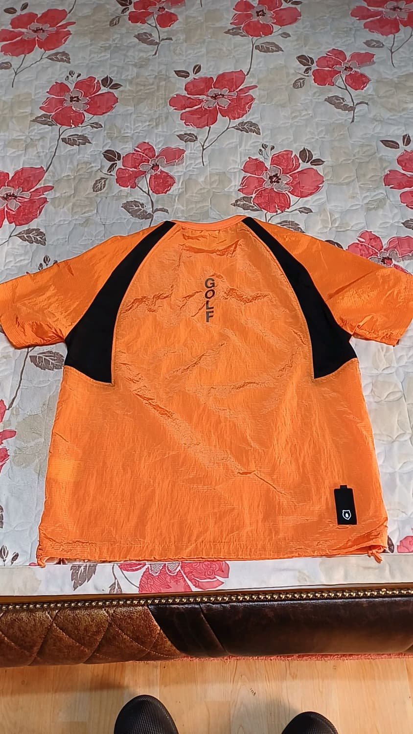 골든베어 얇은바람막이 골프반팔 실측105 가슴58 기장70 상품이미지6