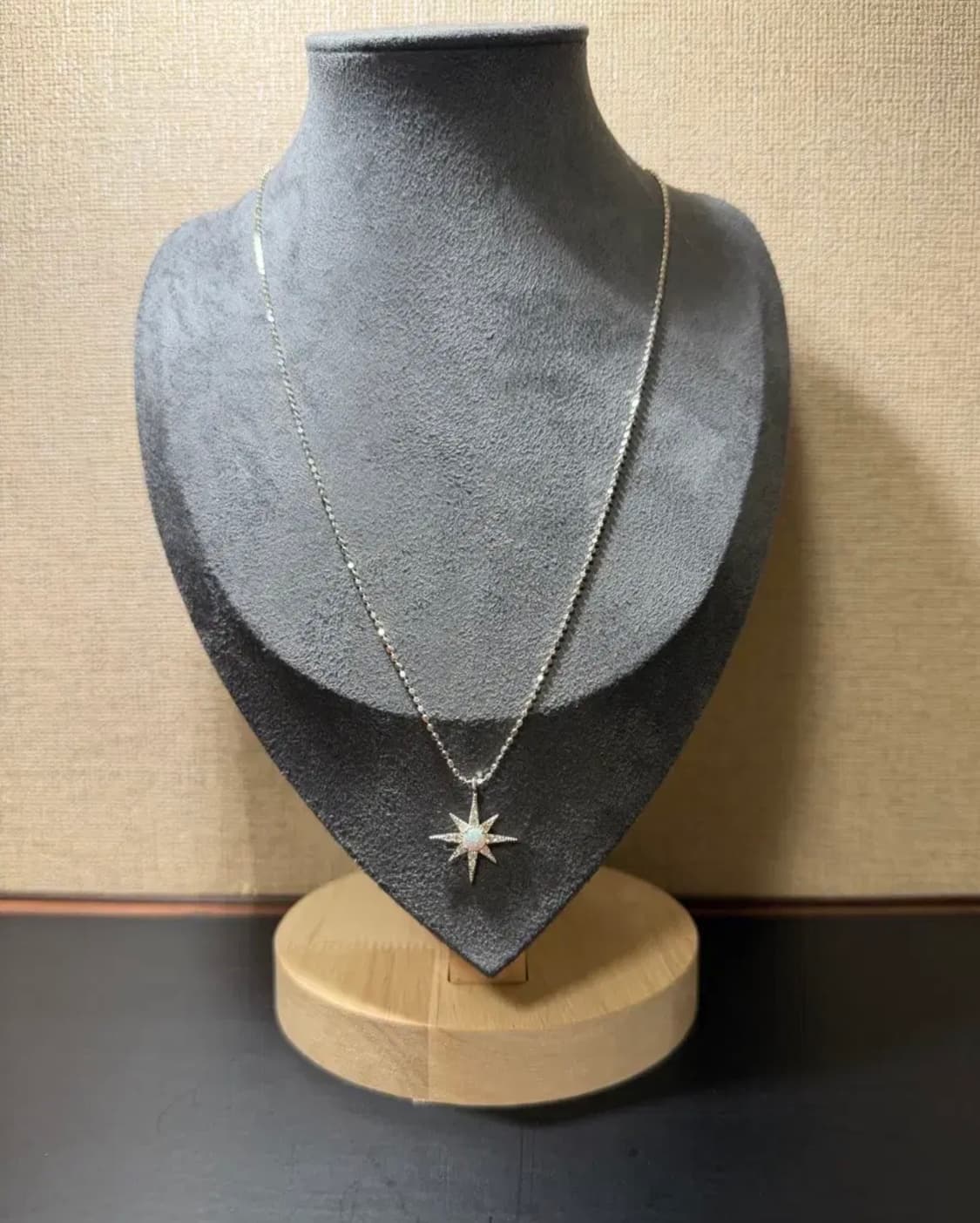 925 silver  오팔원석 목걸이 45cm 상품이미지3